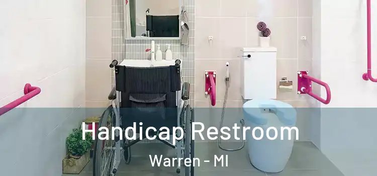  Handicap Restroom Warren - MI